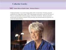 Tablet Screenshot of catherinegourley.com